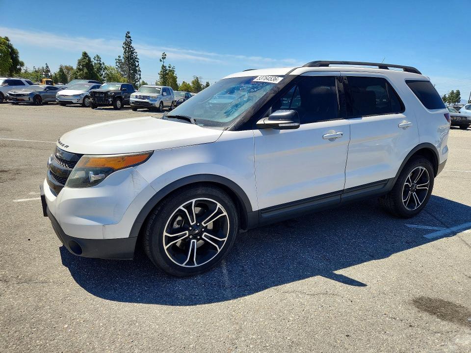 53764536 :رقم المزاد ، 1FM5K8GT0FGC65267 vin ، 2015 Ford Explorer مزاد بيع