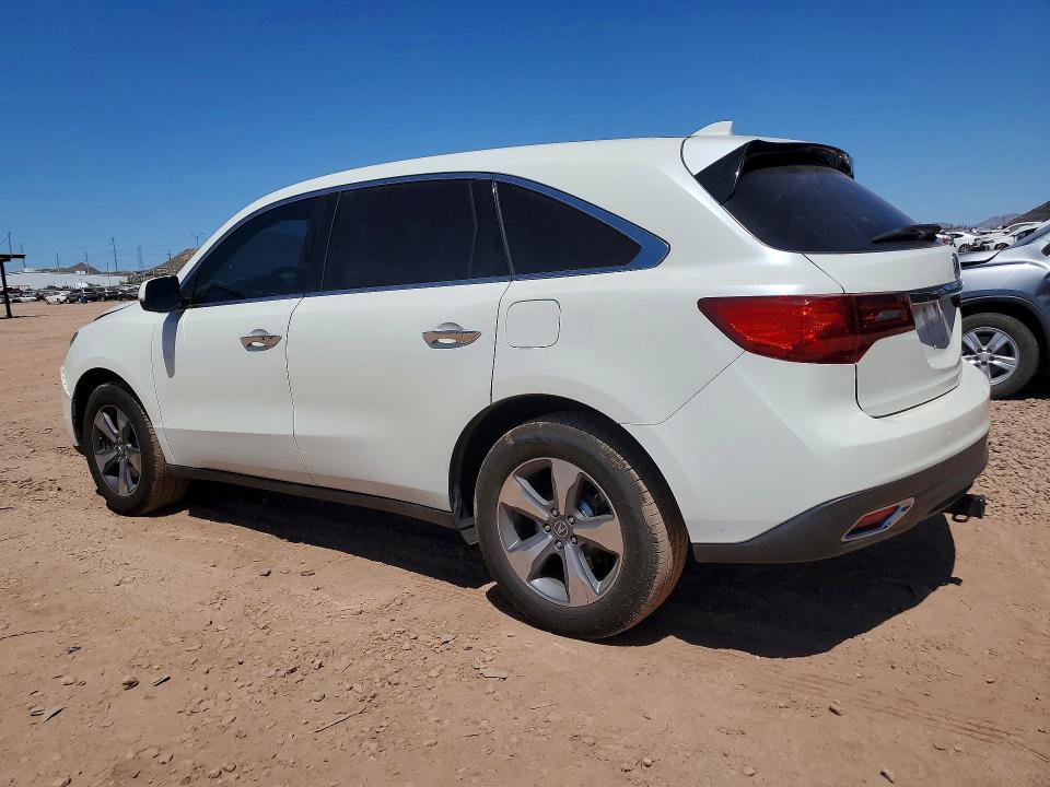 Auction sale of the 2015 Acura Mdx, vin: 5FRYD3H20FB001589, lot number: 52956206