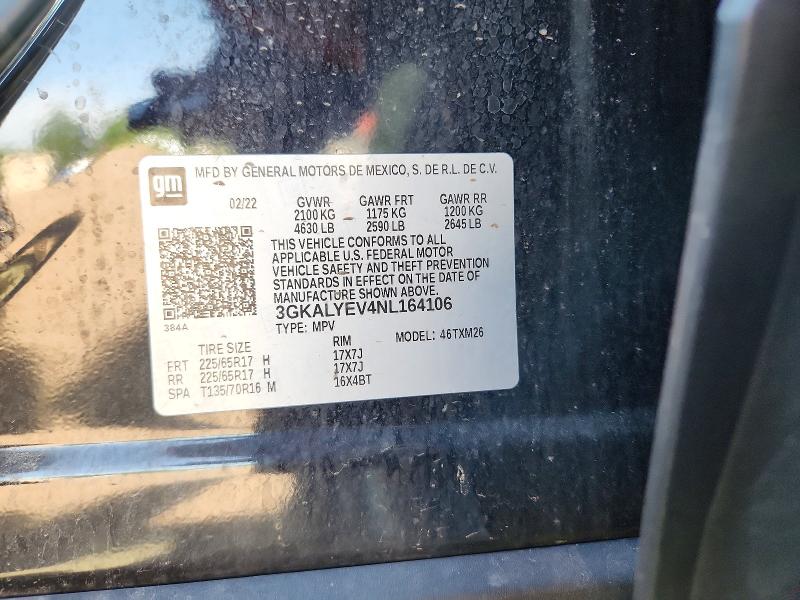 Продажа на аукционе авто 2022 Gmc Terrain, vin: 3GKALYEV4NL164106, номер лота: 54277006