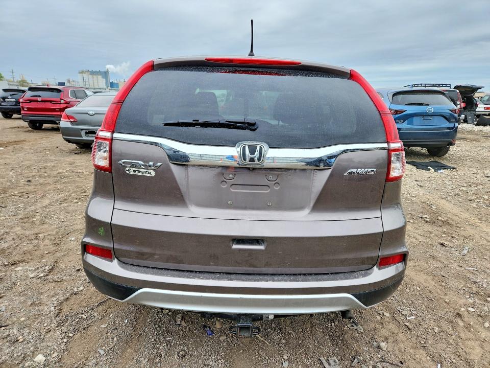 Продаж на аукціоні авто 2015 Honda Cr-v, vin: 5J6RM4H53FL093875, номер лоту: 53728086