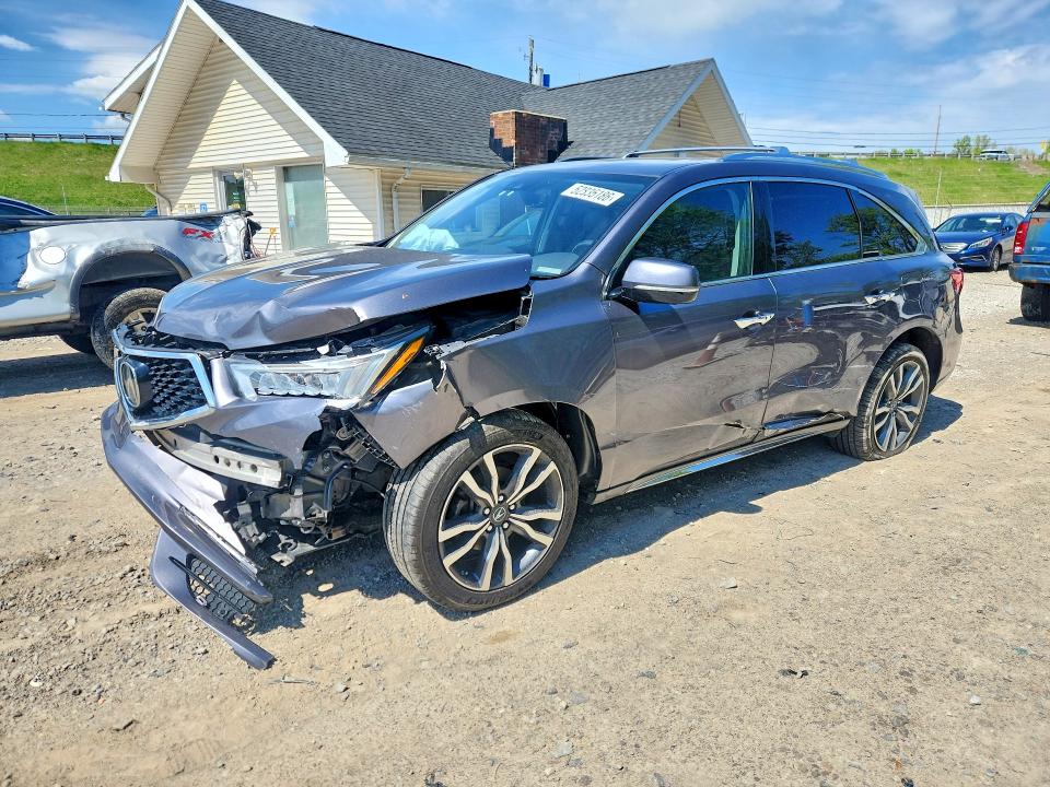 2019 Acura Mdx მანქანა იყიდება აუქციონზე, vin: 5J8YD4H81KL021144, აუქციონის ნომერი: 52835186