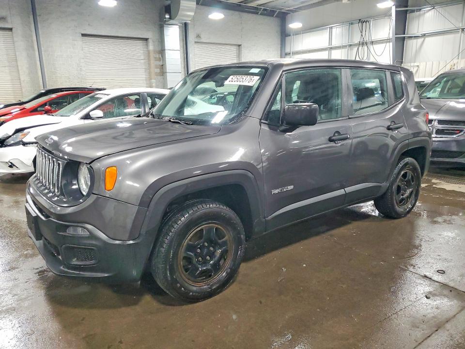 Продажа на аукционе авто 2018 Jeep Renegade, vin: ZACCJBAB1JPH61671, номер лота: 52505376