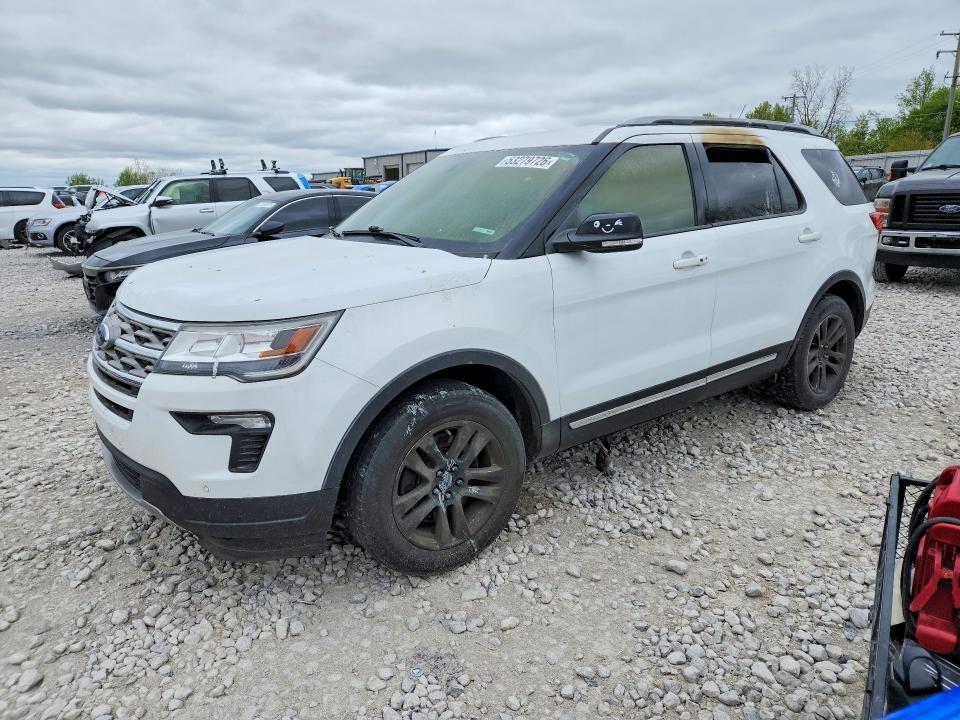53279726 :رقم المزاد ، 1FM5K8D85JGB20430 vin ، 2018 Ford Explorer مزاد بيع