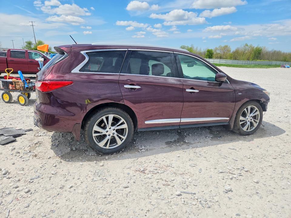 52198316 :رقم المزاد ، 5N1AL0MM5EC505316 vin ، 2014 Infiniti Qx60 مزاد بيع