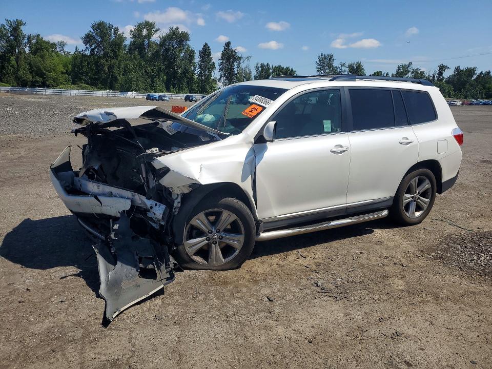 Aukcja sprzedaży 2013 Toyota Highlander, vin: 5TDZK3EH7DS102240, numer aukcji: 54888366