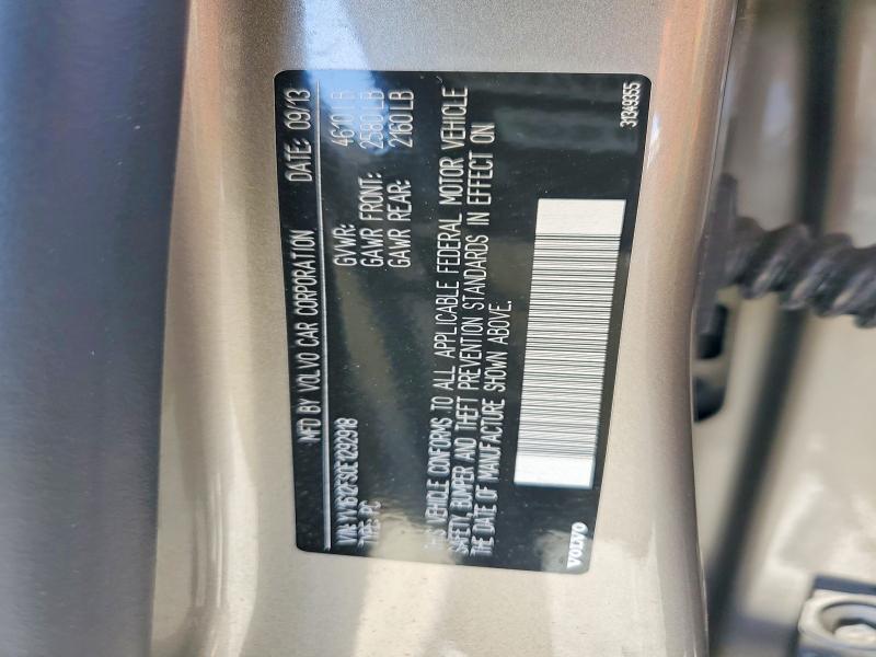 53080816 :رقم المزاد ، YV1612FS0E1292918 vin ، 2014 Volv S60 مزاد بيع