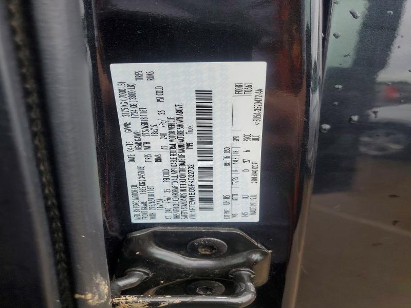 Auction sale of the 2015 Ford F150, vin: 1FTEW1EG9FKD22732, lot number: 55019876