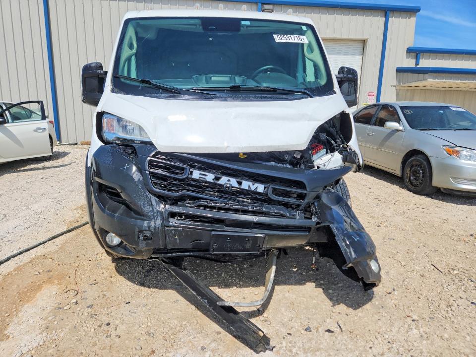 52531716 :رقم المزاد ، 3C6LRVVG8PE559651 vin ، 2023 Ram Promaster 2500 مزاد بيع