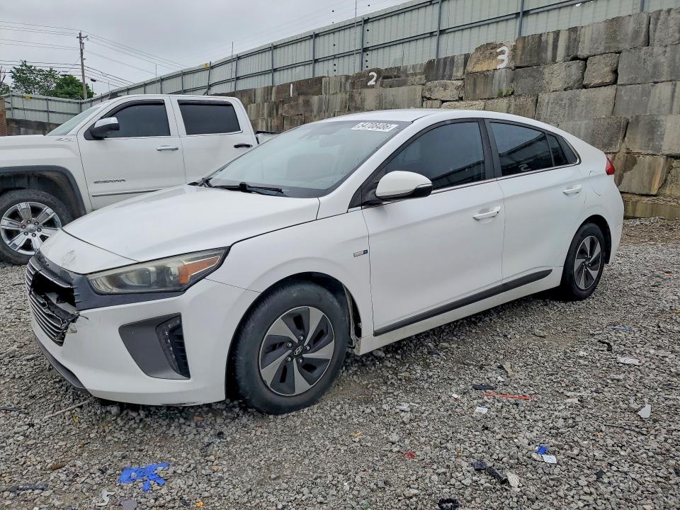 54708486 :رقم المزاد ، KMHC75LC8HU028348 vin ، 2017 Hyundai Ioniq مزاد بيع