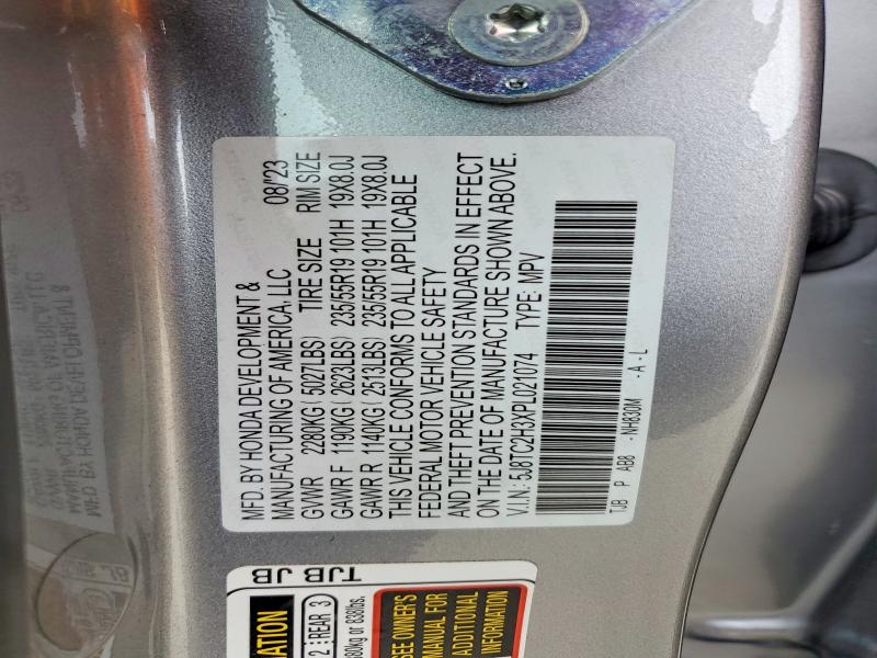 Aukcja sprzedaży 2023 Acura Rdx, vin: 5J8TC2H3XPL021074, numer aukcji: 55035676