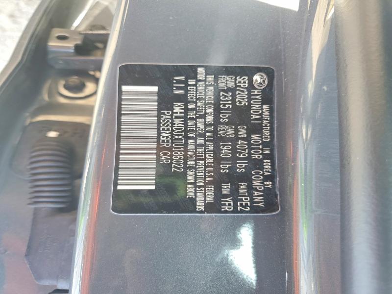 Продаж на аукціоні авто 2026 Hyundai Elantra Hybrid, vin: KMHLM4DJXTU186022, номер лоту: 54156706