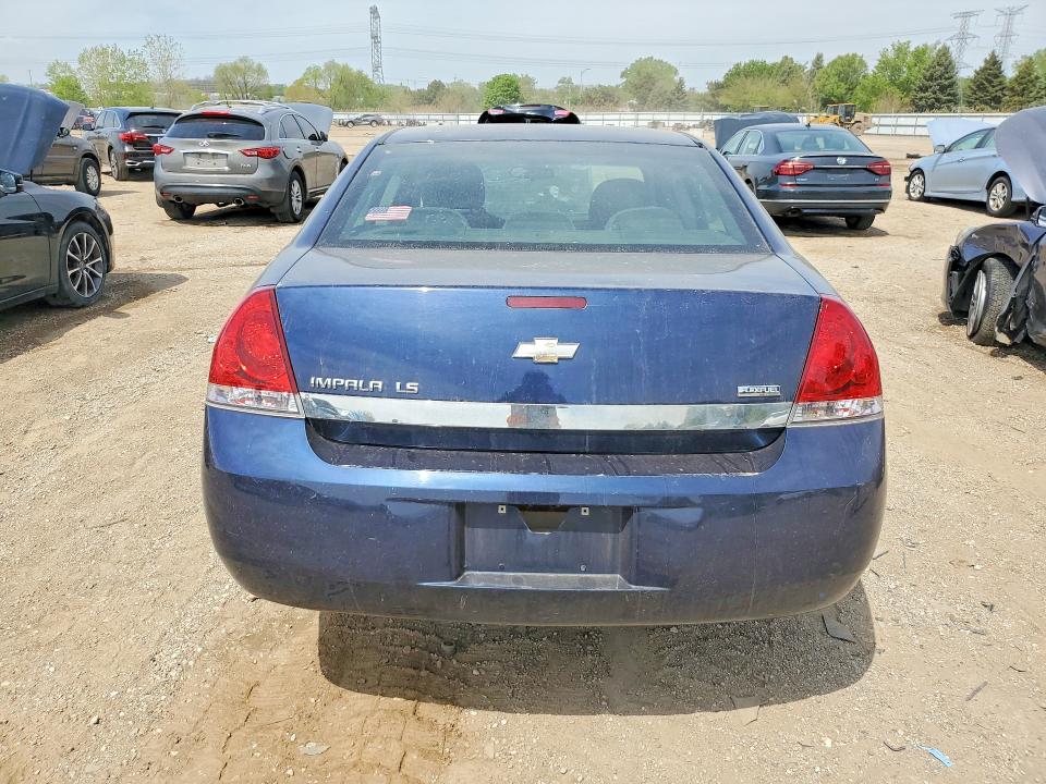 52900196 :رقم المزاد ، 2G1WB57K091111702 vin ، 2009 Chevrolet Impala مزاد بيع