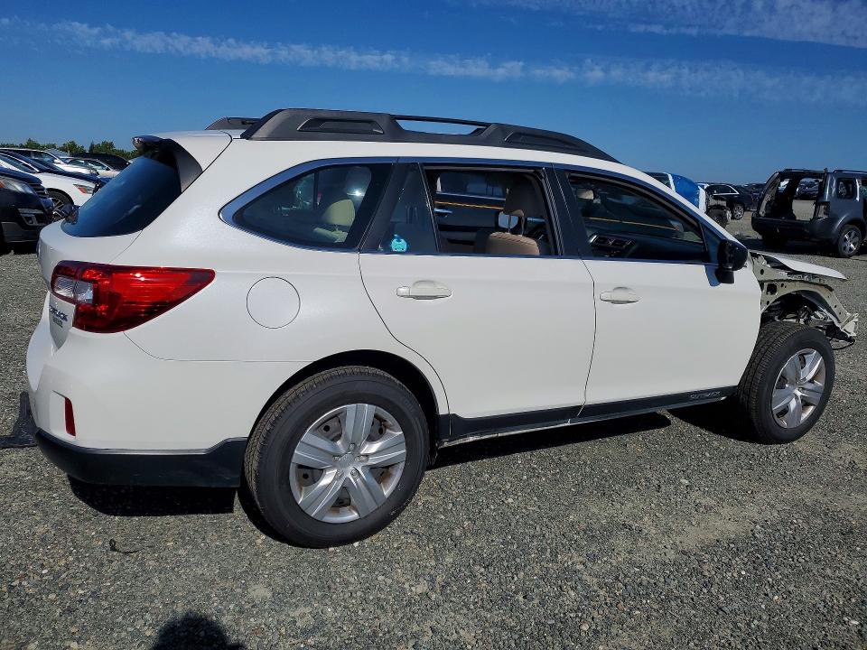2016 Subaru Outback მანქანა იყიდება აუქციონზე, vin: 4S4BSAAC1G3307909, აუქციონის ნომერი: 52782586