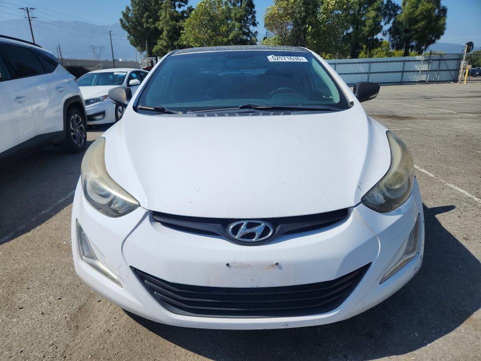 2015 Hyundai Elantra მანქანა იყიდება აუქციონზე, vin: KMHDH4AH4FU454111, აუქციონის ნომერი: 52971636