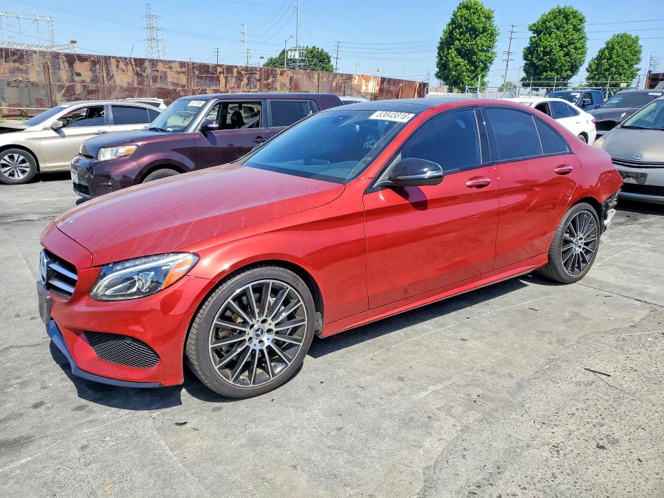 Продажа на аукционе авто 2018 Mercedes-benz C, vin: WDDWF4JB2JR401021, номер лота: 53845816