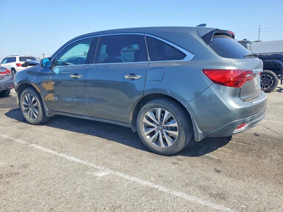 53827156 :رقم المزاد ، 5FRYD3H40GB003717 vin ، 2016 Acura Mdx مزاد بيع
