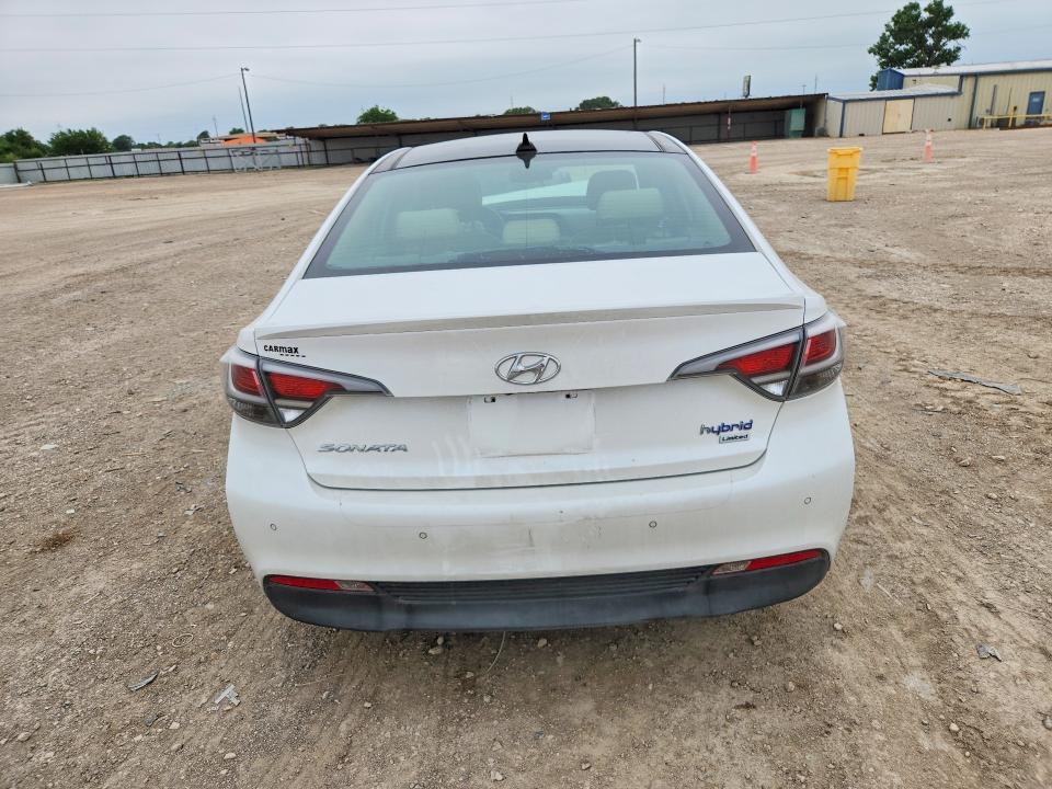 2016 Hyundai Sonata Hybrid მანქანა იყიდება აუქციონზე, vin: KMHE34L10GA018037, აუქციონის ნომერი: 52679966