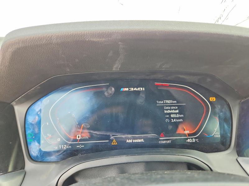 52082166 :رقم المزاد ، WBA5U9C04LAF54831 vin ، 2020 Bmw M340xi مزاد بيع