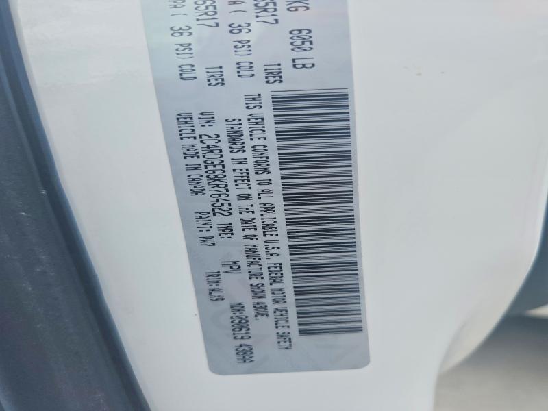 2019 Dodge Grand Caravan მანქანა იყიდება აუქციონზე, vin: 2C4RDGEG8KR764522, აუქციონის ნომერი: 53177816