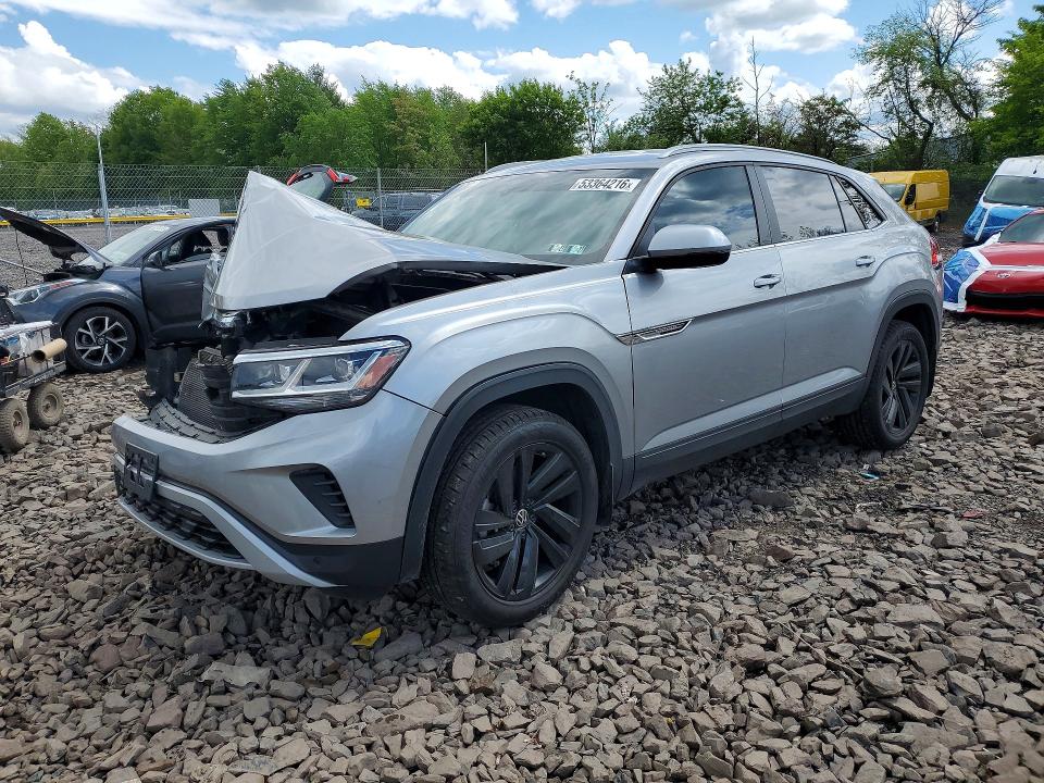 2021 Volkswagen Atlas Cross Sport მანქანა იყიდება აუქციონზე, vin: 1V2WC2CAXMC239706, აუქციონის ნომერი: 53364216