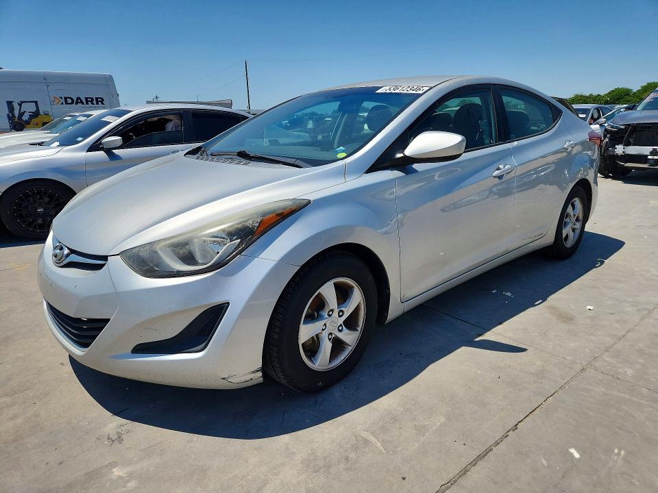Auction sale of the 2015 Hyundai Elantra, vin: 5NPDH4AE2FH650486, lot number: 53612346