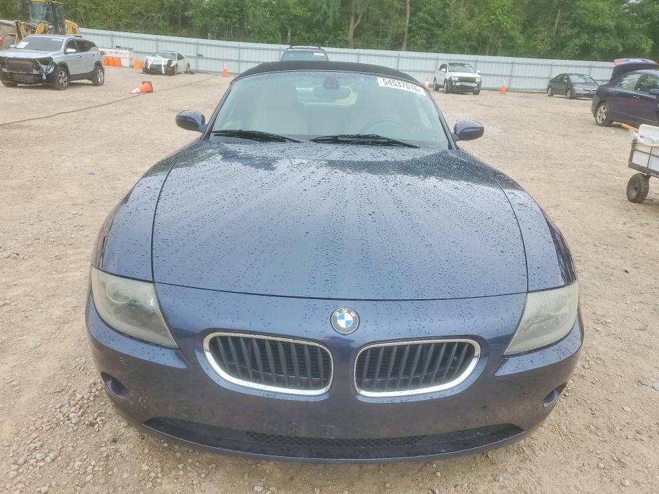 2005 Bmw Z4 მანქანა იყიდება აუქციონზე, vin: 4USBT33565LS56779, აუქციონის ნომერი: 54537616