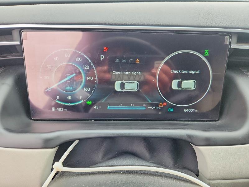 2022 Hyundai Tucson მანქანა იყიდება აუქციონზე, vin: KM8JECA19NU031838, აუქციონის ნომერი: 52502776
