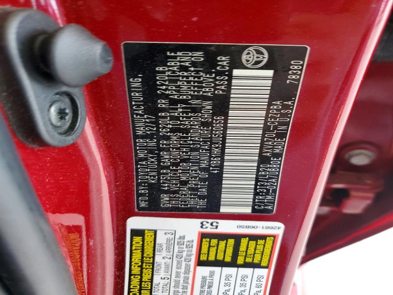 2018 Toyota Camry მანქანა იყიდება აუქციონზე, vin: 4T1B61HK9JU560656, აუქციონის ნომერი: 53043156