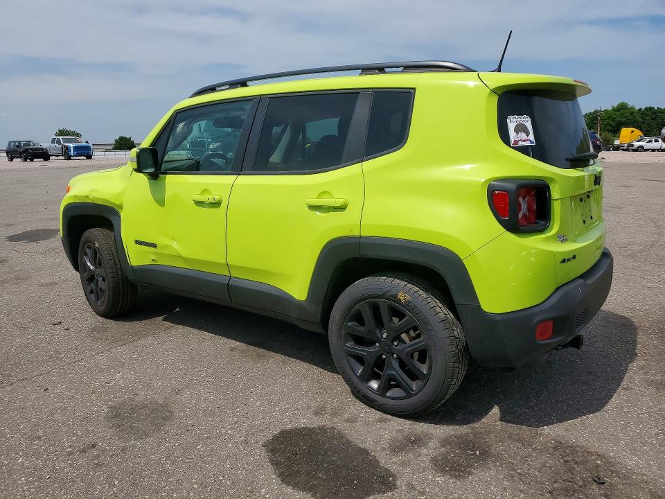 2018 Jeep Renegade მანქანა იყიდება აუქციონზე, vin: ZACCJBBB7JPH56263, აუქციონის ნომერი: 55389726