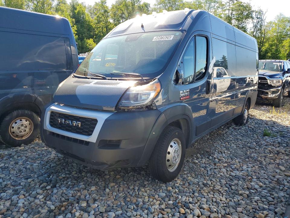 Продаж на аукціоні авто 2021 Ram Promaster 3500, vin: 3C6MRVJG9ME544288, номер лоту: 50973626