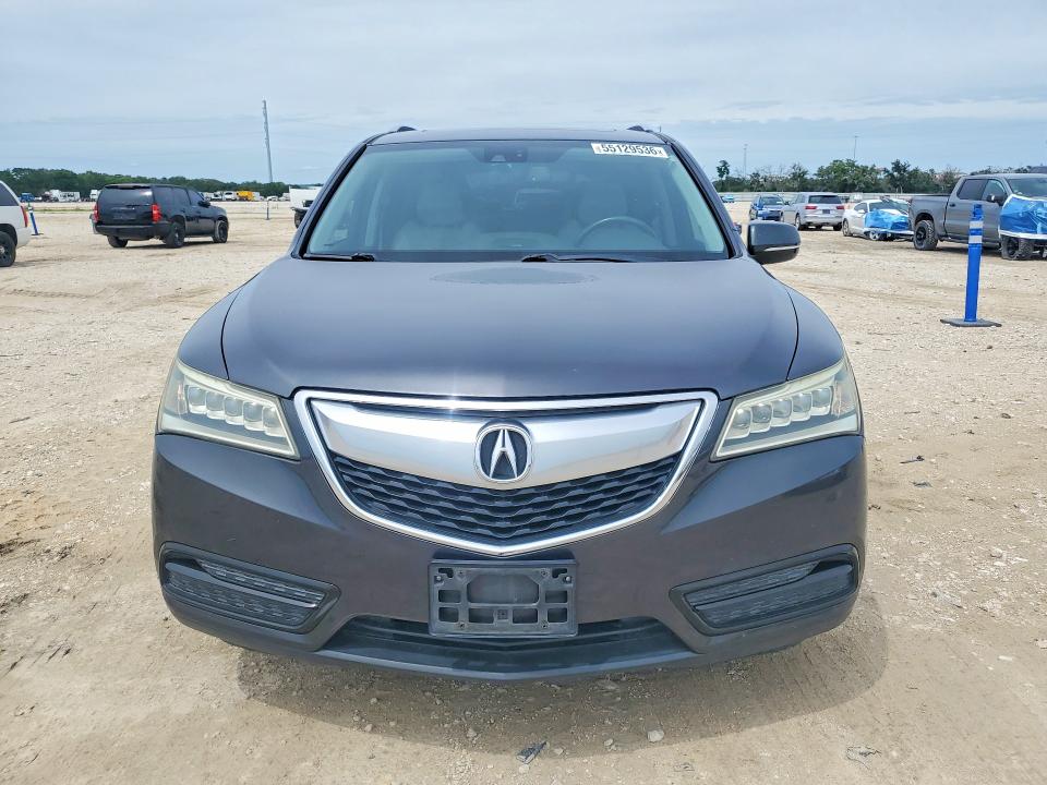 2015 Acura Mdx მანქანა იყიდება აუქციონზე, vin: 5FRYD3H44FB004318, აუქციონის ნომერი: 55129536