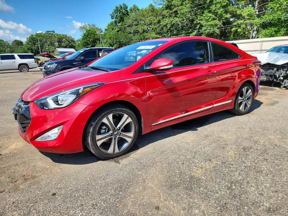 Auction sale of the 2014 Hyundai Elantra Coupe, vin: KMHDH6AH4EU026064, lot number: 53180296