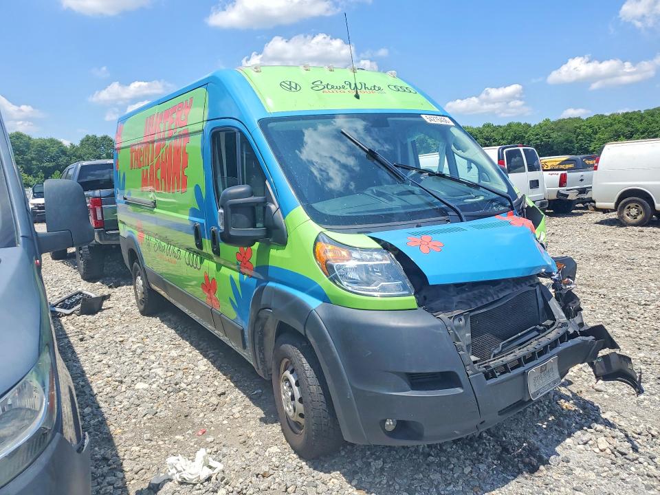 2021 Ram Promaster 2500 მანქანა იყიდება აუქციონზე, vin: 3C6LRVDG4ME579134, აუქციონის ნომერი: 54276436