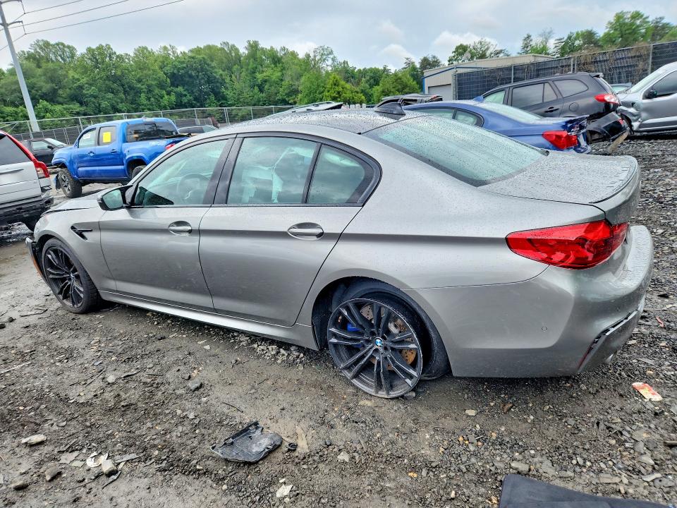 2019 Bmw M5 მანქანა იყიდება აუქციონზე, vin: WBSJF0C50KB284255, აუქციონის ნომერი: 55224526