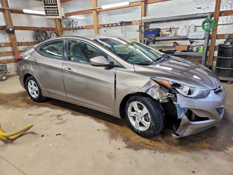 2014 Hyundai Elantra მანქანა იყიდება აუქციონზე, vin: 5NPDH4AE0EH543693, აუქციონის ნომერი: 53224616
