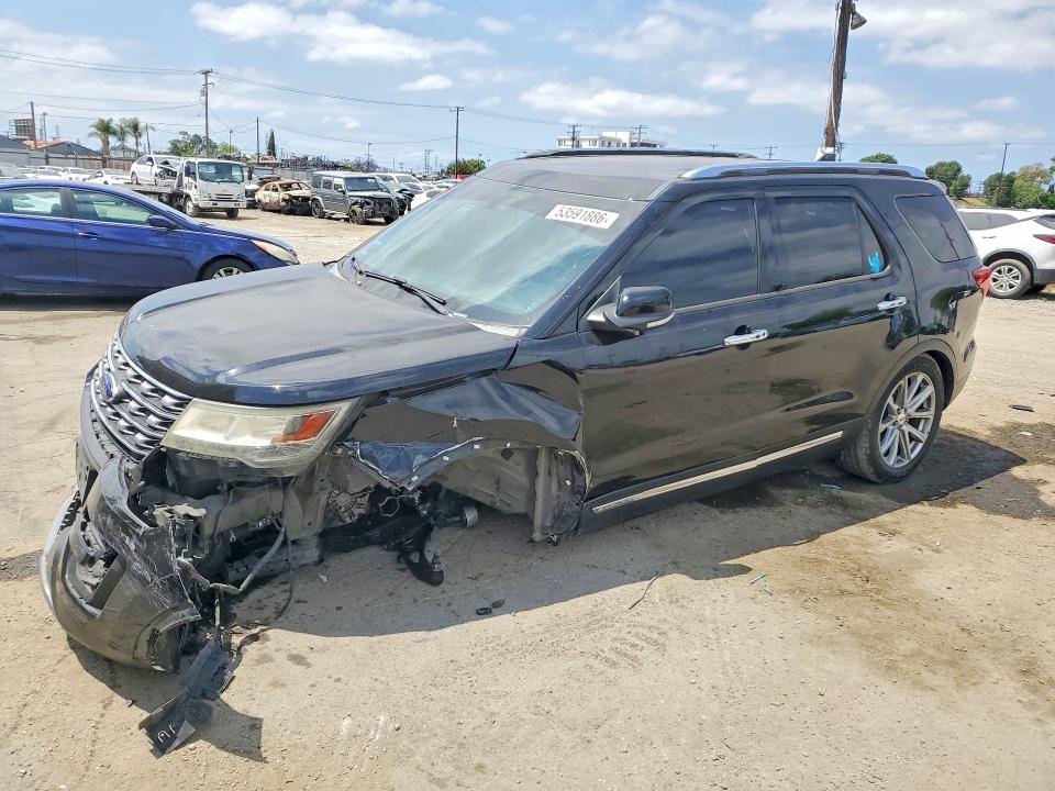 2017 Ford Explorer მანქანა იყიდება აუქციონზე, vin: 1FM5K7F86HGC23681, აუქციონის ნომერი: 53591886