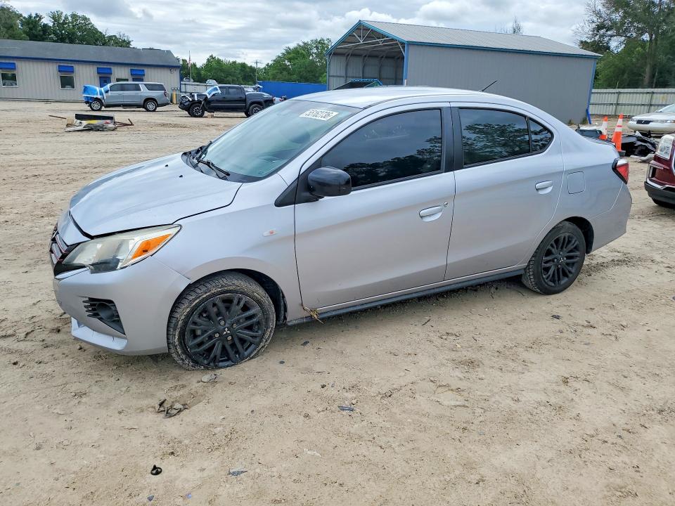55162736 :رقم المزاد ، ML32FUFJXNHF02589 vin ، 2022 Mitsubishi Mirage مزاد بيع