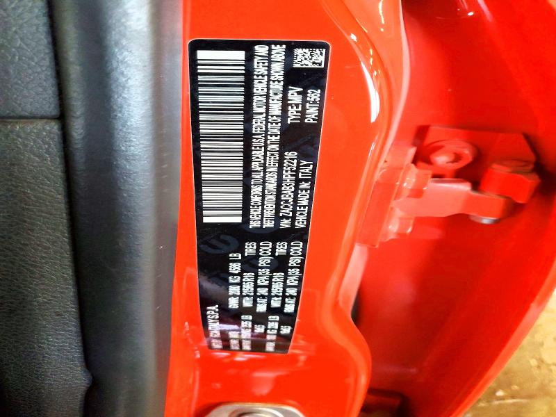 Продажа на аукционе авто 2017 Jeep Renegade, vin: ZACCJBAB3HPF52216, номер лота: 53059626