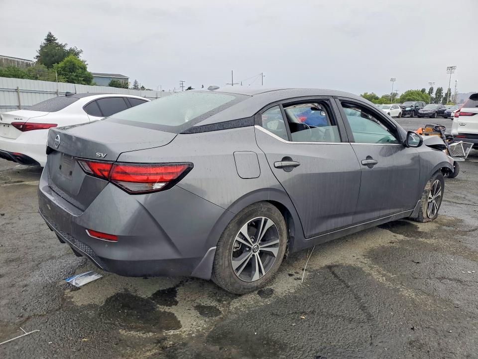 2022 Nissan Sentra მანქანა იყიდება აუქციონზე, vin: 3N1AB8CV3NY286544, აუქციონის ნომერი: 52010286