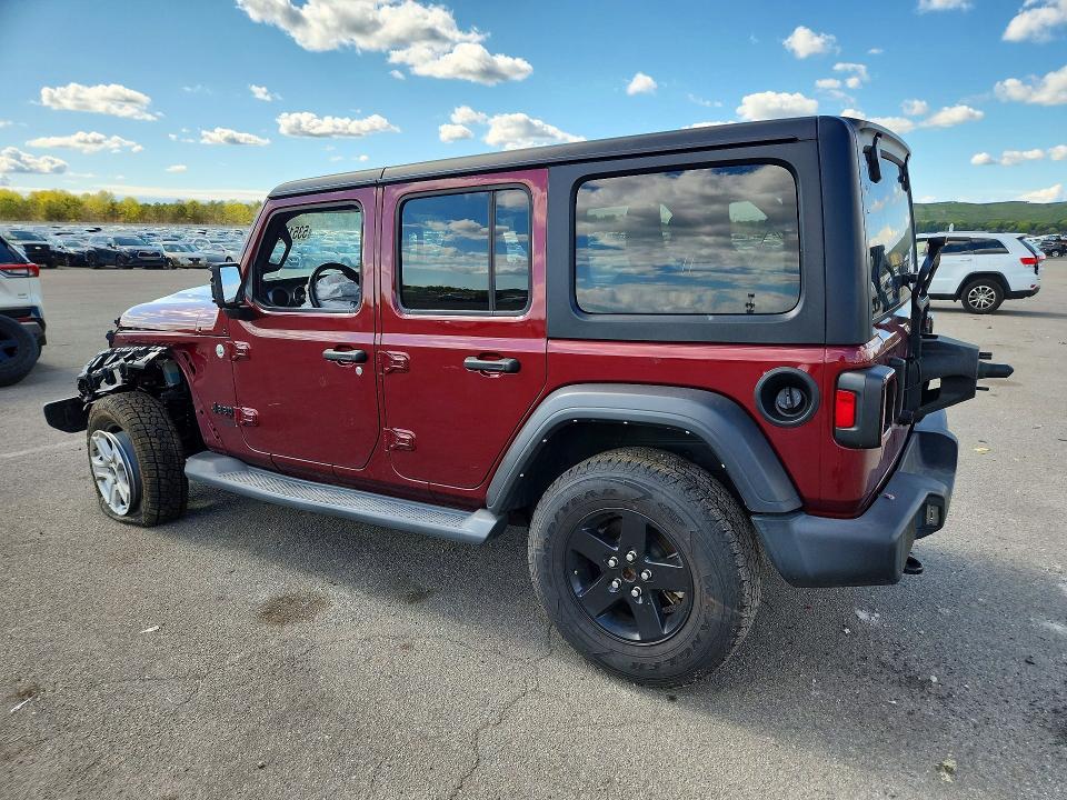 53517326 :رقم المزاد ، 1C4HJXDN1MW811825 vin ، 2021 Jeep Wrangler Unlimited مزاد بيع