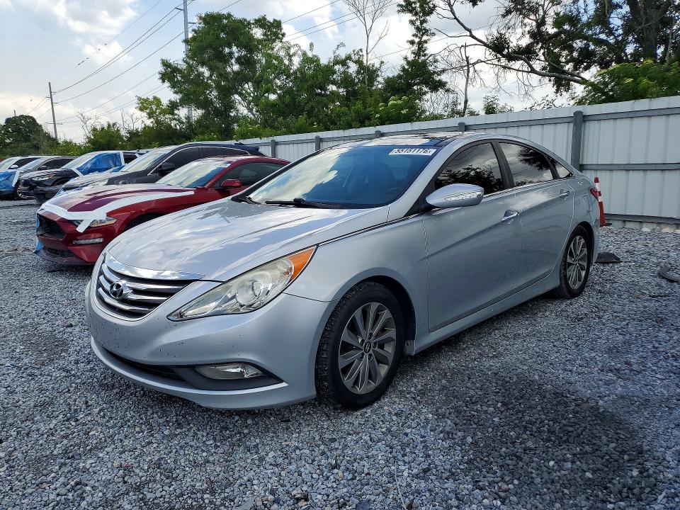 Auction sale of the 2014 Hyundai Sonata, vin: 5NPEC4AC9EH842374, lot number: 55151176