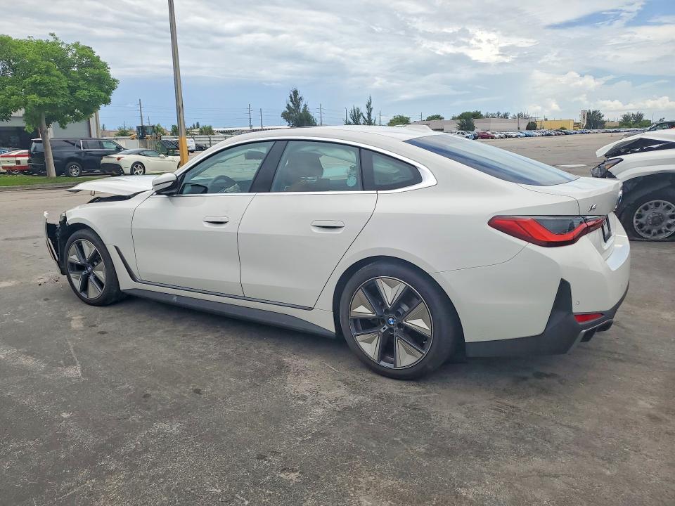 2025 Bmw I4 მანქანა იყიდება აუქციონზე, vin: WBY23HD06SFV61214, აუქციონის ნომერი: 55374526
