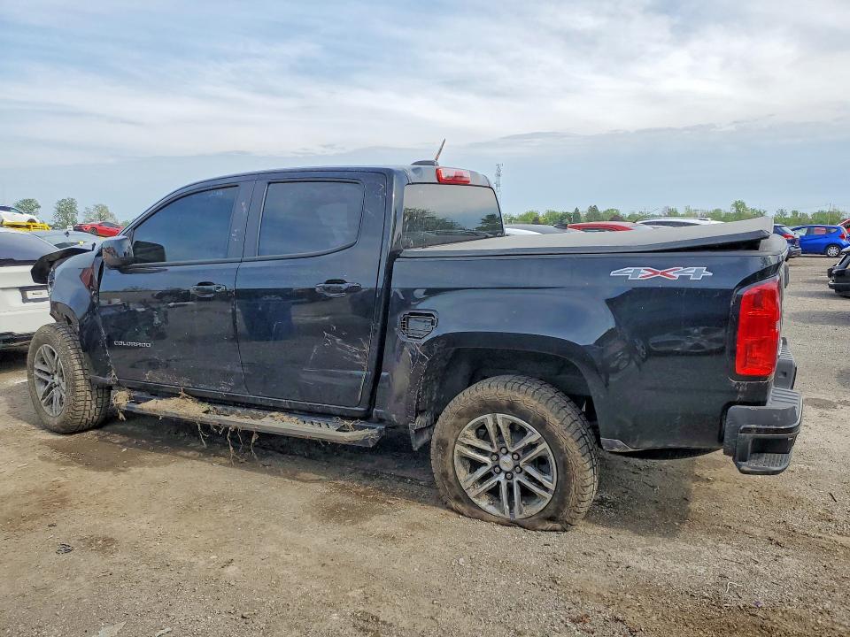 55241646 :رقم المزاد ، 1GCGTBEN4M1254168 vin ، 2021 Chevrolet Colorado مزاد بيع