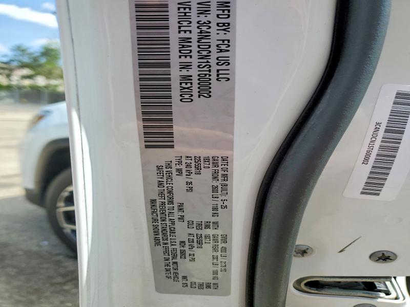 52266456 :رقم المزاد ، 3C4NJDCN1ST600002 vin ، 2025 Jeep Compass مزاد بيع