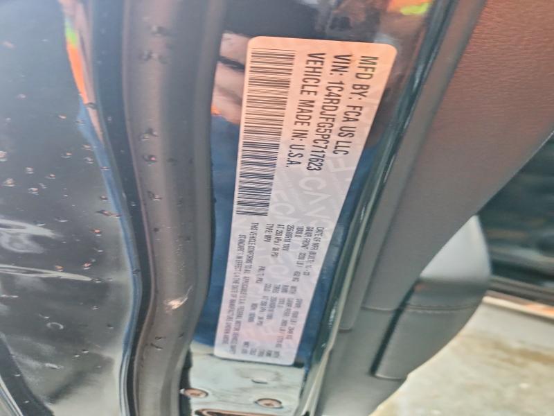2023 Dodge Durango მანქანა იყიდება აუქციონზე, vin: 1C4RDJFG5PC717623, აუქციონის ნომერი: 54038546