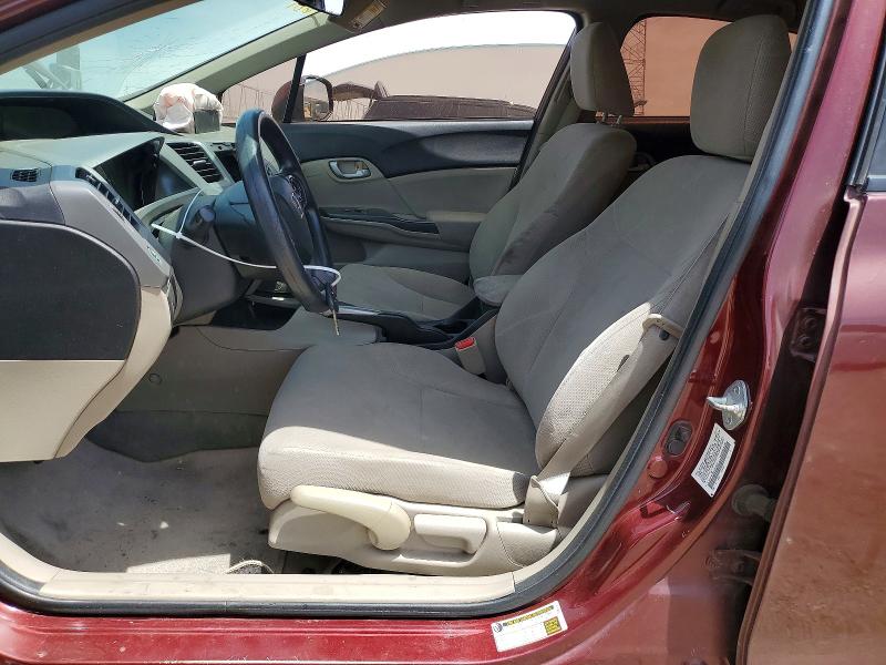 Auction sale of the 2012 Honda Civic, vin: 2HGFB2F52CH551681, lot number: 54888056