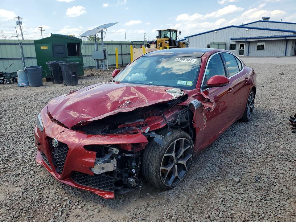 Продаж на аукціоні авто 2019 Alfa Romeo Giulia, vin: ZARFANBN8K7612184, номер лоту: 53967656