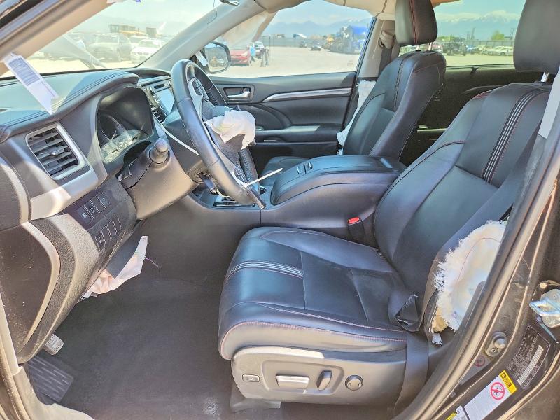 2019 Toyota Highlander მანქანა იყიდება აუქციონზე, vin: 5TDJZRFH3KS600281, აუქციონის ნომერი: 53282086