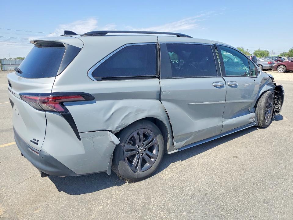 54823566 :رقم المزاد ، 5TDCSKFC9RS118126 vin ، 2024 Toyota Sienna مزاد بيع