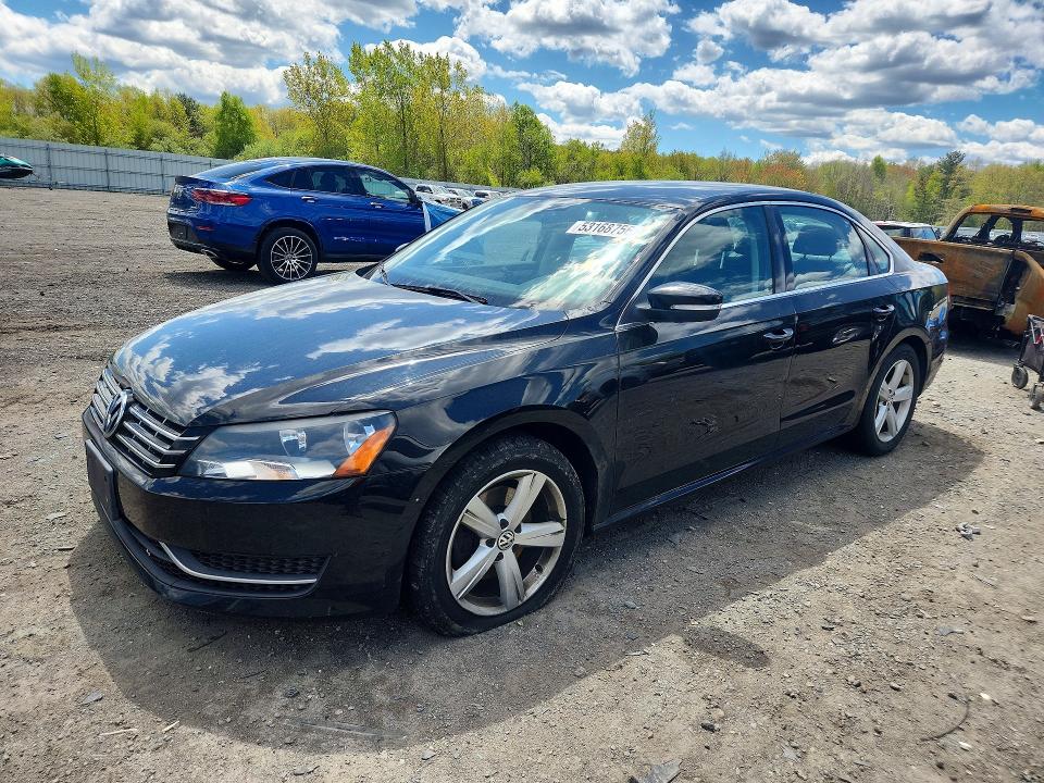53168756 :رقم المزاد ، 1VWBP7A38DC061684 vin ، 2013 Volkswagen Passat مزاد بيع